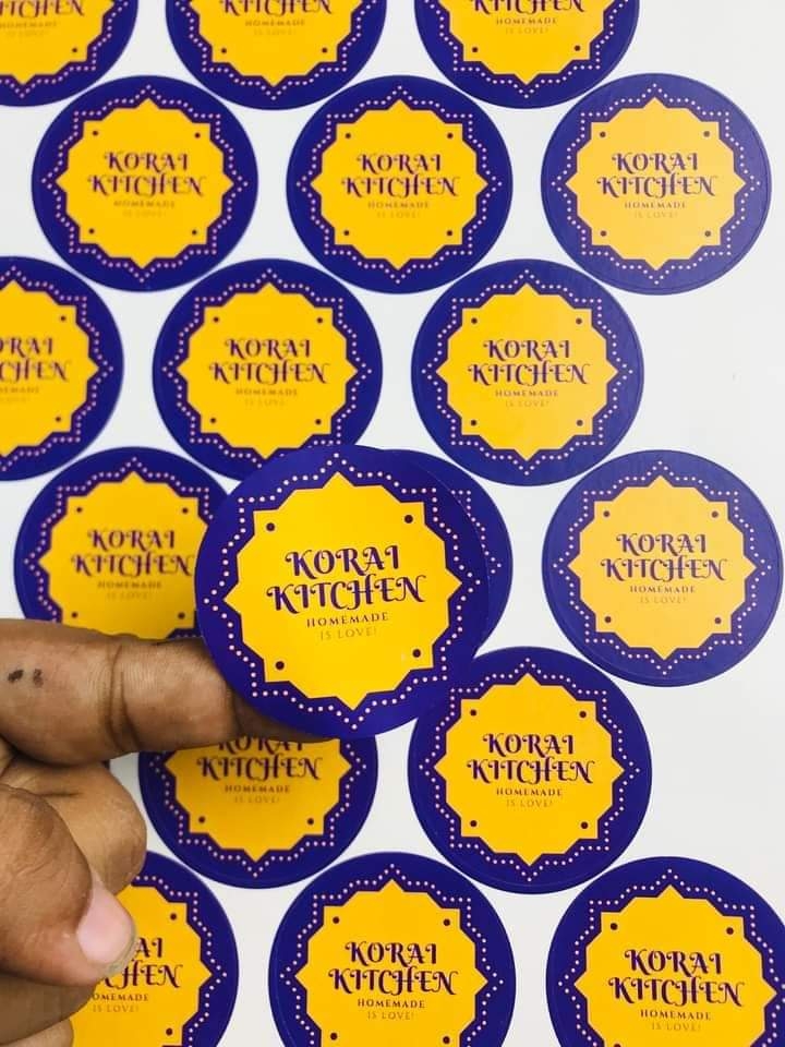 Round Sticker